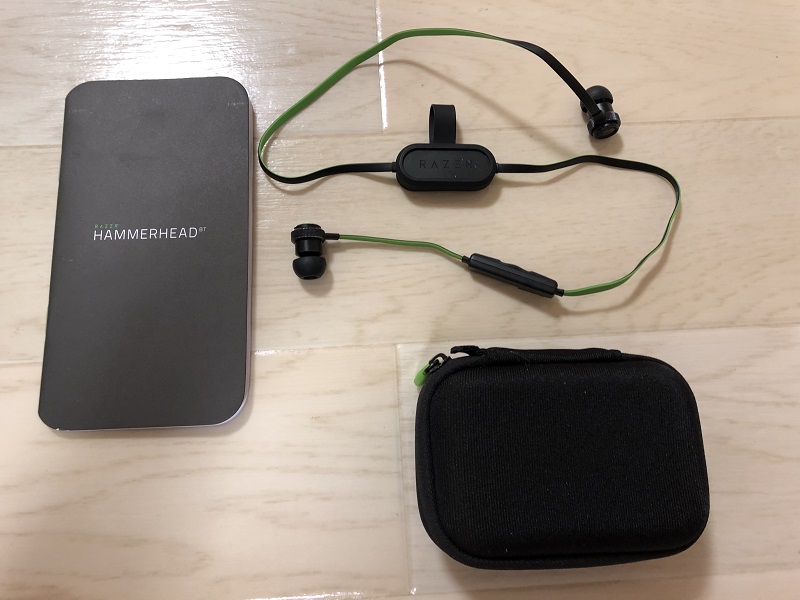 RAZER HAMMERHEAD BTパッケージ内容