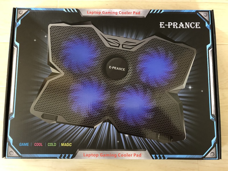 E-PRANCE Laptop Gaming Cooled Pad]レビュー/最も売れているノートPC冷却パッドを使ってみて | ますげーまー