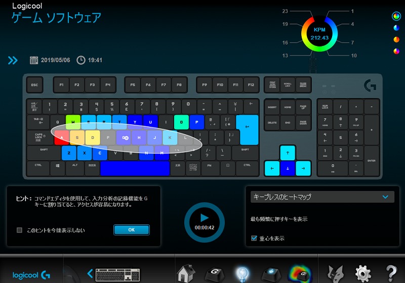 G413 ヒートマップ