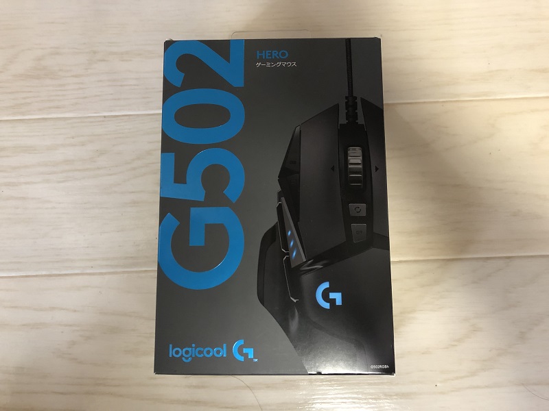 Logicool G502 Hero レビュー 設定方法 11個の記憶可能ボタンや16 000dpi対応の高スペマウス ますげーまー