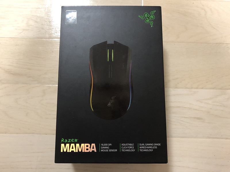 Razer Mamba 16 レビュー 設定方法 有線とワイヤレス さらにクリックの荷重が切り替えられるハイスペックマウス ますげーまー