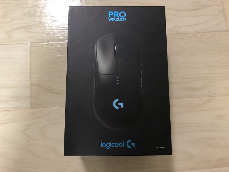 G PRO WIRELESSの外箱