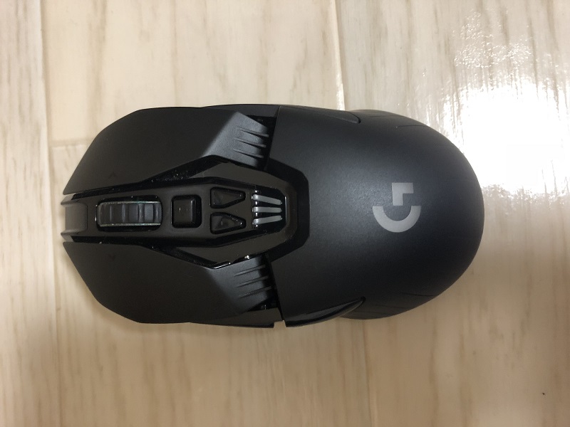 G903を上から見た図