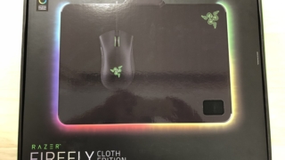 RAZER FIREFLY CLOTH EDITIONの外箱