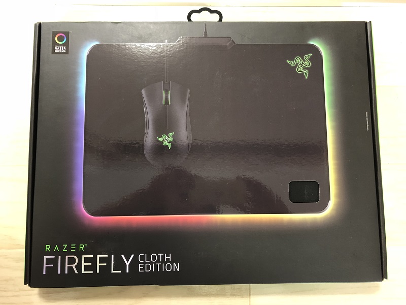 RAZER FIREFLY CLOTH EDITIONの外箱