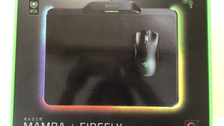 RAZER MAMBA + FIREFLYの外箱