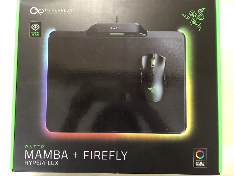 RAZER MAMBA + FIREFLYの外箱