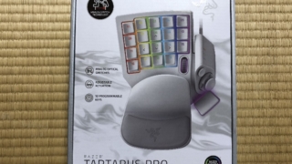 RAZER TARTARUS PROの外箱