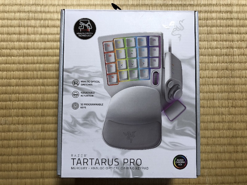 PC/タブレット PC周辺機器 RAZER TARTARUS PRO]レビュー/最新左手デバイスの性能に迫る！ | ます 